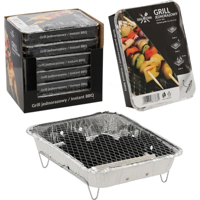 Alufix Gril PICNIC-GRILL jednorázový 29x24x4.5 cm
