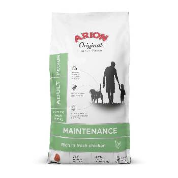 ARION Original Поддържаща храна за възрастни кучета, средни по размер 12кг