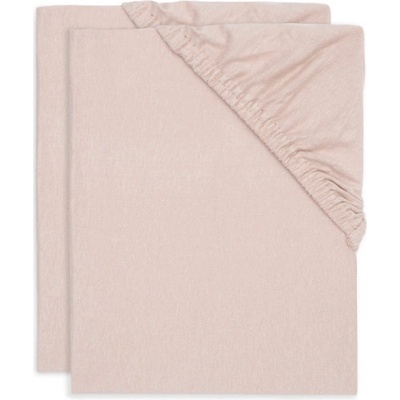 Jollein Prostěradlo napínací 2 ks Wild Rose 60x120