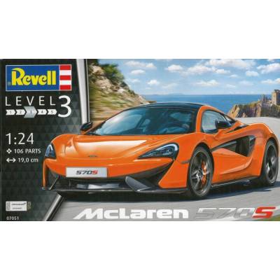 Revell ModelKit auto 07051 McLaren 570S 1:24