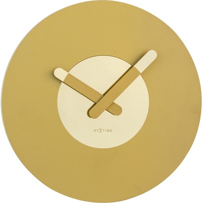 NeXtime Стенен часовник In Touch злато (3189GO)