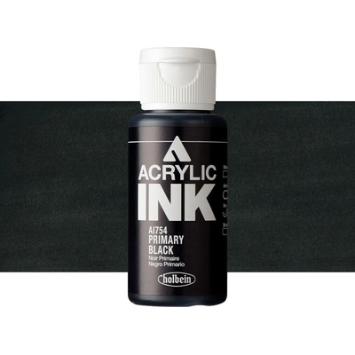 Holbein akrylový inkoust primary black