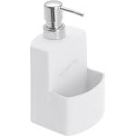 WENKO 3620115100 - Дозатор за течен сапун FESTIVAL 10x18 cm бял (WE0419)