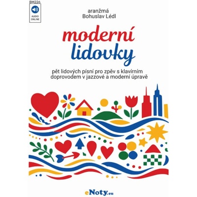 Moderné ľudovky 5 piesní pre spev a klavír