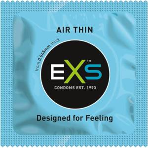 EXS Condoms - тънки латексови презервативи Air Thin - 100 броя - lovesexshop