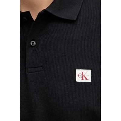 Calvin Klein Jeans тениска с яка мъжка с памук (LV04RG217G)