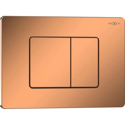 Mexen Tex 05 бутон за промиване неръждаема стомана, блестящо розово злато - 6105-09 (6105-09)