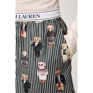 Ralph Lauren късо долнище на пижама дамско от памук (4P0119)