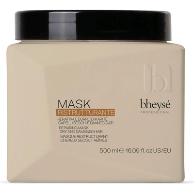 Bheysé Professional Ristrutturante Mask regenerační maska na vlasy s keratinem 500 ml