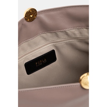 Furla Кожена чанта Furla в сиво WB01365. BX3168. MA2001002 (WB01365.BX3168.MA200)