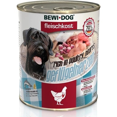 Bewi Dog bohaté na hydinové srdce 800 g
