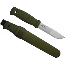 Morakniv Kansbol -12C27 Blade, OD Green TPE Handle, Polypropylene Sheath -12634