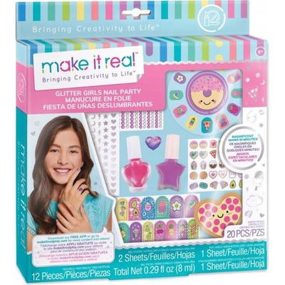 Make it real - Sada na manikúru Glitter Girl