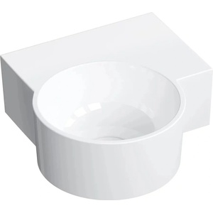 Omnires Ovo M+ 34x35 cm right shiny white (OVO335UWPBP)