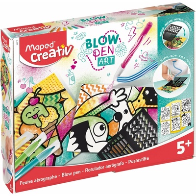 Maped Kreatívna sada CREATIV Blowpen Pop Art sada 6 ks
