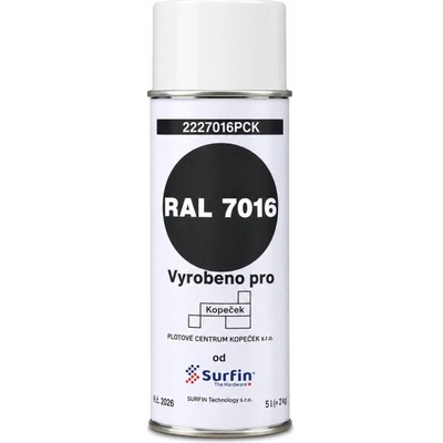 Surfin RAL 7016 antracitová sivá 400 ml