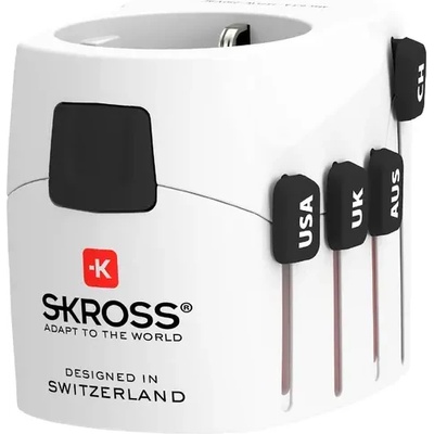 SKROSS Адаптер SKROSS Pro World 1103180, Бял (SKROSS-1103180)