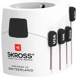 SKROSS Адаптер SKROSS Pro World 1103180, Бял (SKROSS-1103180)