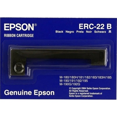 Epson ERC 22 C43S015358, černá, originální barvicí páska