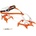 Petzl Котки Petzl Leopard FL Crampons - Orange - размер One Size (405-0253-0111)