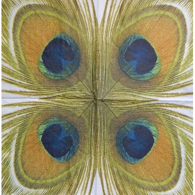 Paper Designe obrúsky Paví oko 33x33cm