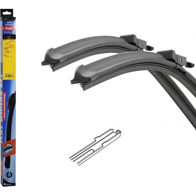Compass Flat Set Slot 710+550 mm 10663