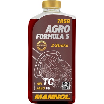 MANNOL Масло за двутактови двигатели MANNOL 7858 Agro Formula S 1л