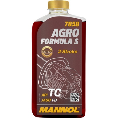 MANNOL Масло за двутактови двигатели MANNOL 7858 Agro Formula S 1л