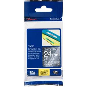 Brother TZEPR955 Tape cassettes 24 mm bandwidth Premium silber White (TZEPR955) - BestPC