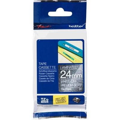 Brother TZEPR955 Tape cassettes 24 mm bandwidth Premium silber White (TZEPR955)