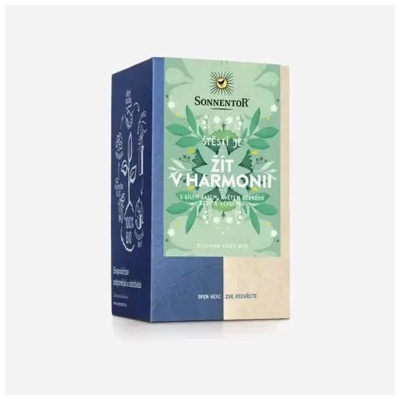 Sonnentor Štěstí je žít v harmonii BIO 6 x 27 g