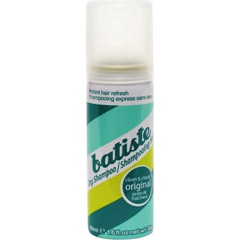 Batiste Dry Shampoo Clean & Classic Original suchý šampón na vlasy 50 ml