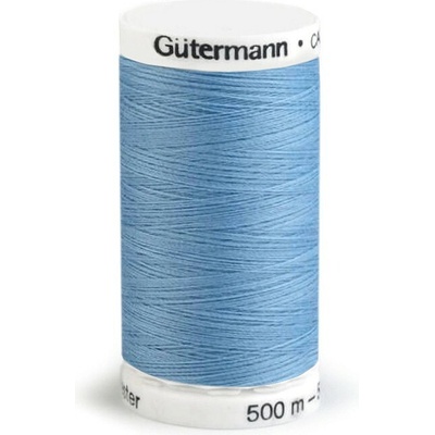 Polyesterové nite Gütermann návin 500 m Farba: 143 Placid Blue