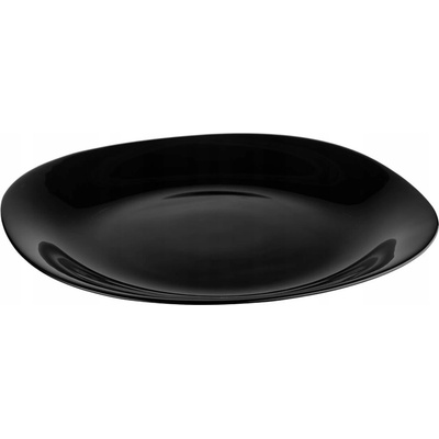 GALICJA Tanier QUADRO plytký 28 cm čierny