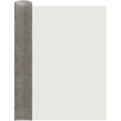 Síť proti hmyzu 80 x 1000 cm 3 Mesh Nerezová ocel 201 stříbrná