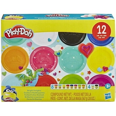 Play-Doh Plastelína veľká sada modelovacej hmoty 12 farieb 567g Playdoh