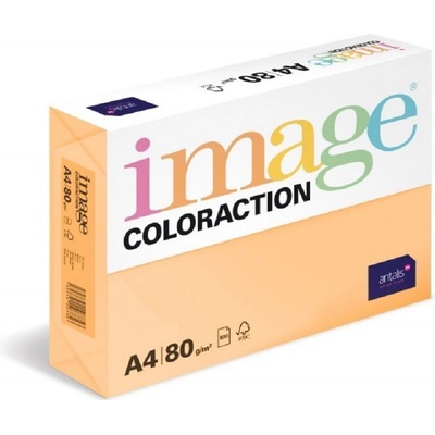 Papír barevný A4 80 g Image Coloraction SA24 Savana meruňková 500 ks – Zboží Dáma