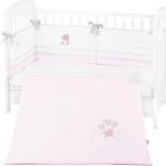 KikkaBoo Бебешки спален комплект с бродерия 2 части EU style 70/140 Dream Big Pink (41101020122) - tary