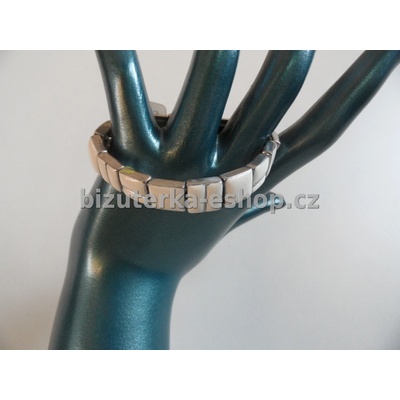 Bizuterka-eshop.cz bílý smalt BZ-04298