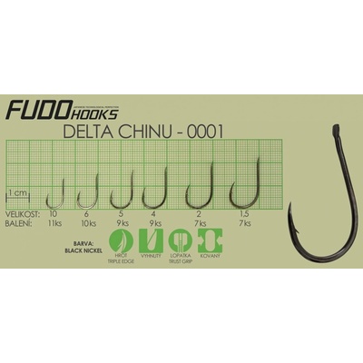 Fudo Delta Chinu vel.10 11ks