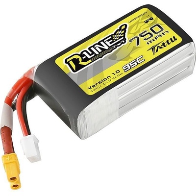 Gens ace tattu Батерия 3 клетки липо Tattu R-Line 750mAh 11.1V 3S1P 95C Lipo Battery with XT30 Plug TAA7503S95XT3 (TAA7503S95XT3)