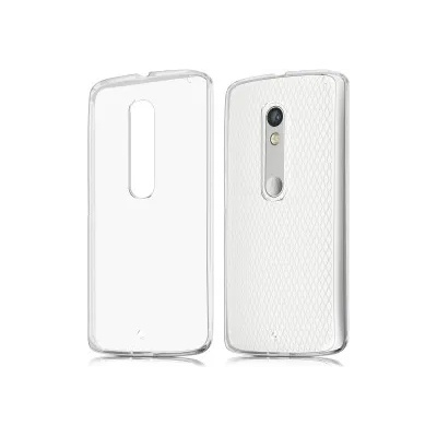 kwmobile Прозрачен калъф за Lenovo Moto X Play - прозрачни