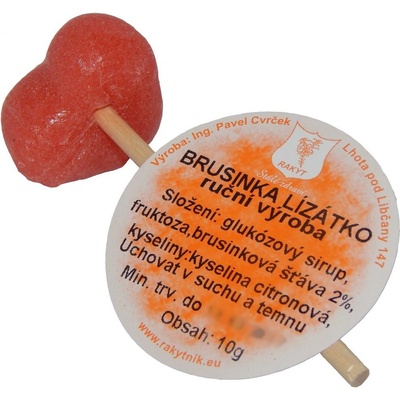 Cvrček Brusinkové lízátko 10 g