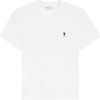 Ami Paris Ami De Coeur White tričko Bílá