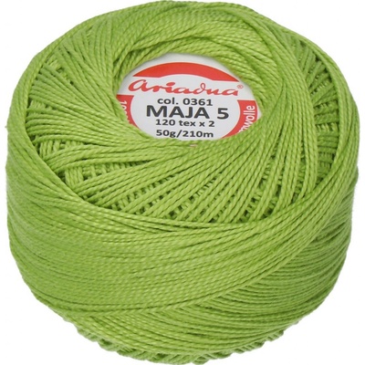 Ariadna Háčkovacia priadza Maja 5 50 g - 0361