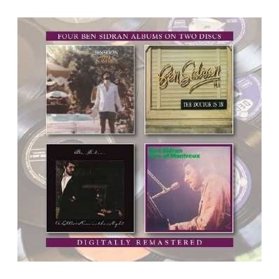 Ben Sidran: Free In America/The Doctors Is In/A Little Kiss In The Night/Live At Montreux 2 CD