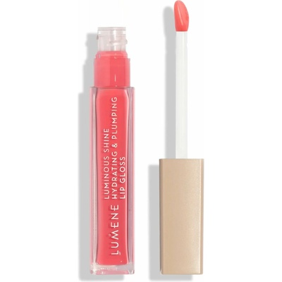 Lumene Luminous Shine hydratační lesk na rty 4 Peach Pink 5 ml