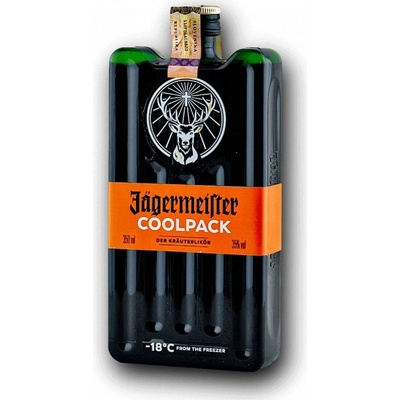 Jägermeister Coolpack 35% 0,35 l (holá láhev)