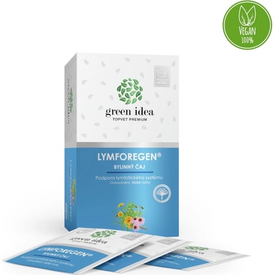 Green idea Lymforegen na lymfatický systém bylinný čaj 20 x 1,5 g – Hledejceny.cz