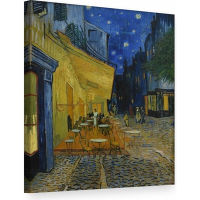 Obraz na plátne Vincent van Gogh - Café Terrace at Night - 50x60 cm